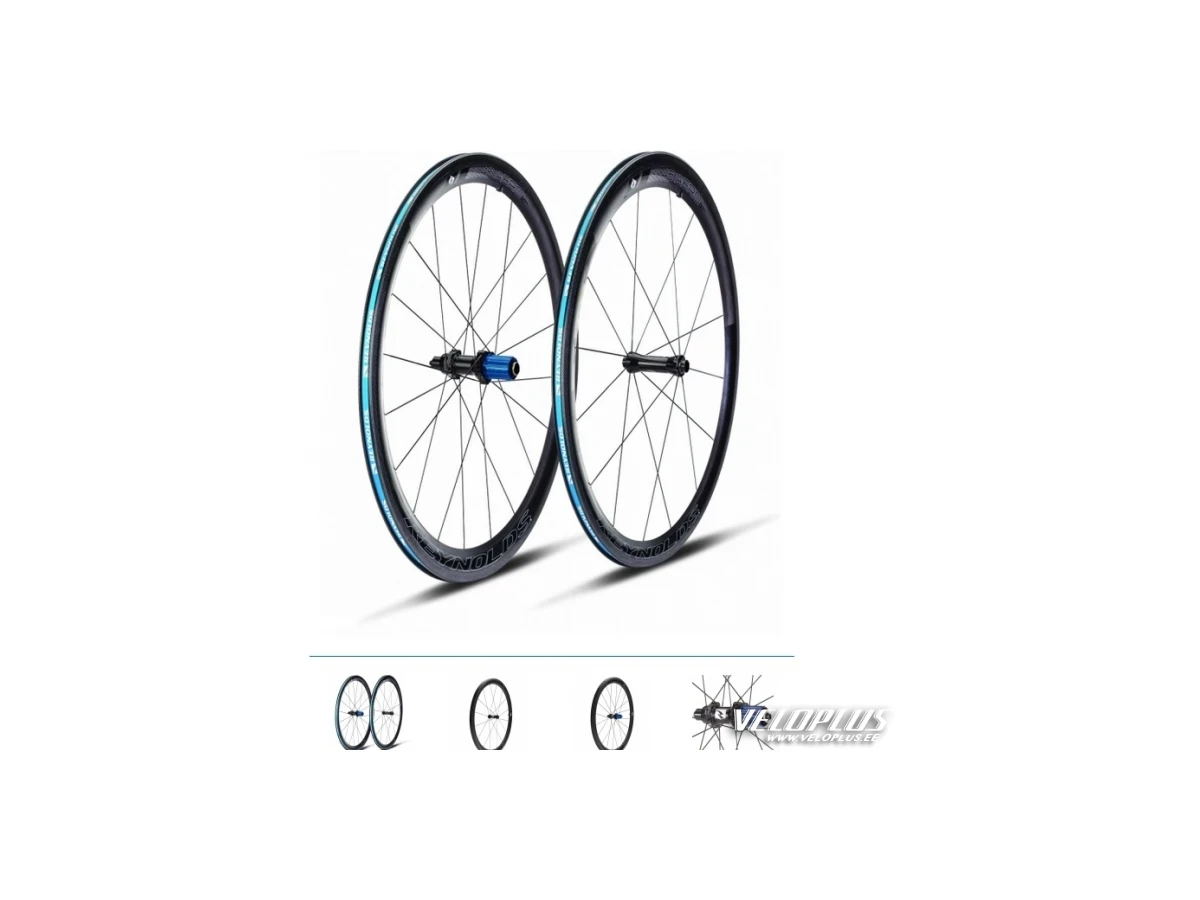 Jooksud Reynolds 46 Aero carbon clincher Shimano 16/20