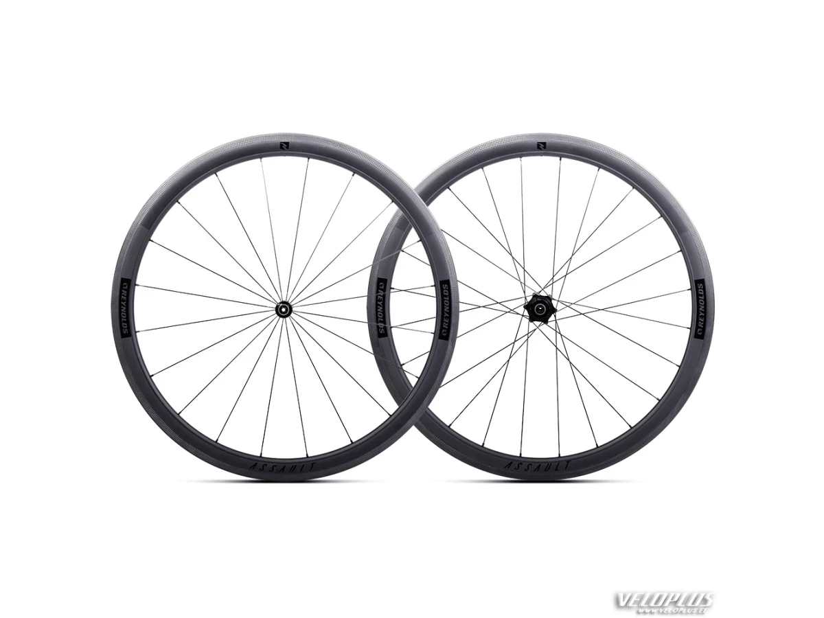 Jooksud Reynolds Assault Carbon Clincher Shimano RB tubeless 20/24