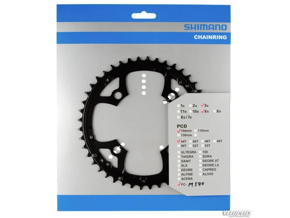 Hammasratas Shimano M540 44t must