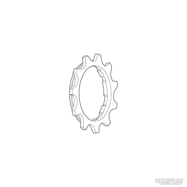 Shimano CS-M771-10 SPROCKET WHEEL 11T (BUILYT IN SPACER TYPE) FOR BL-GROUP