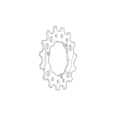 Shimano CS-M771 SPROCKET WHEEL 15T FOR BJ/BK-GROUP