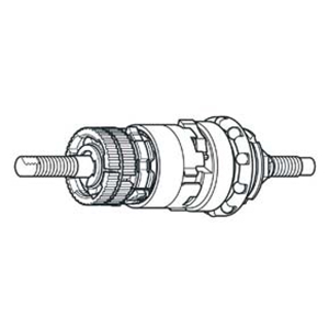 Механизм внутренней втулки Shimano SG-3C40 175 mm 3-скорости