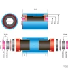 Keskiöadapteri FSA M/EXO 24 mm carbon to PF30 (EE096) thumbnail 1