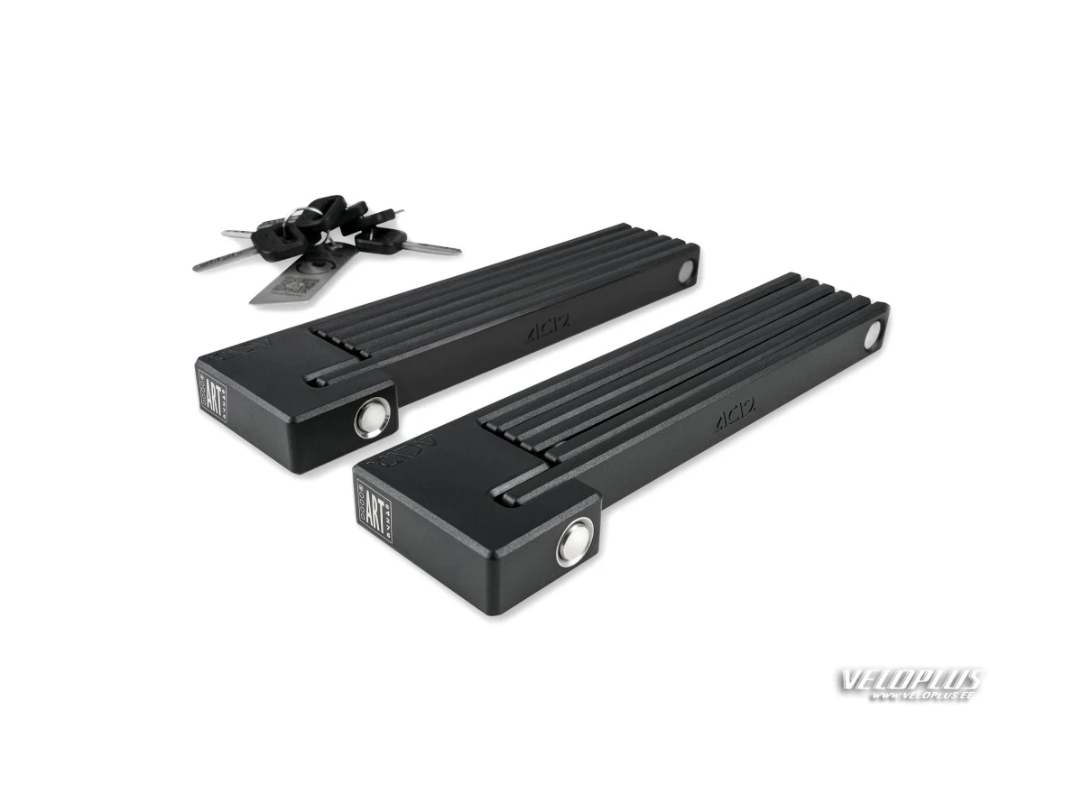ACID Folding Lock RIGID 100 PURE TWIN PACK black