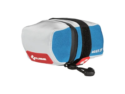 Saddle bag Cube Multi XS white-blue