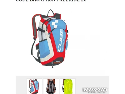 Seljakott Cube Freeride 20 sinine-punane