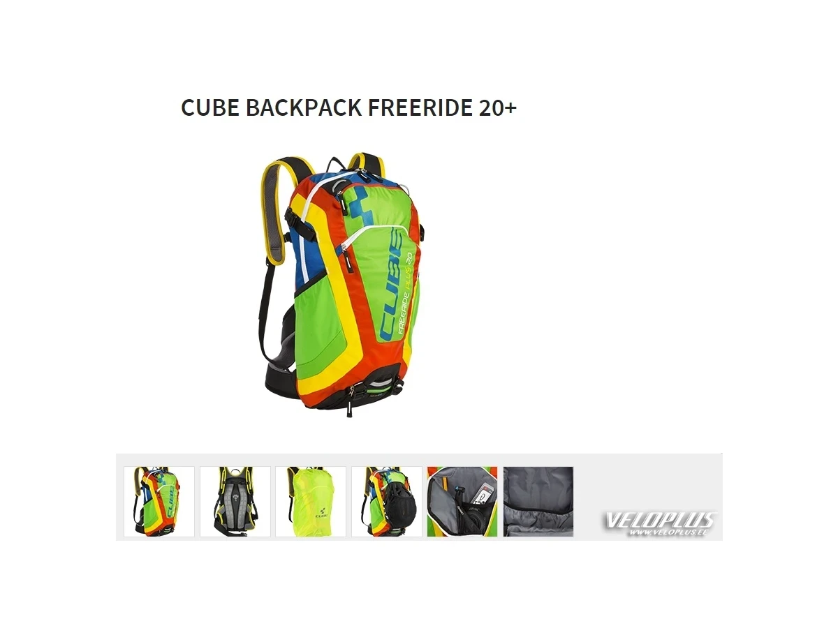 Seljakott Cube Freeride 20+ värviline