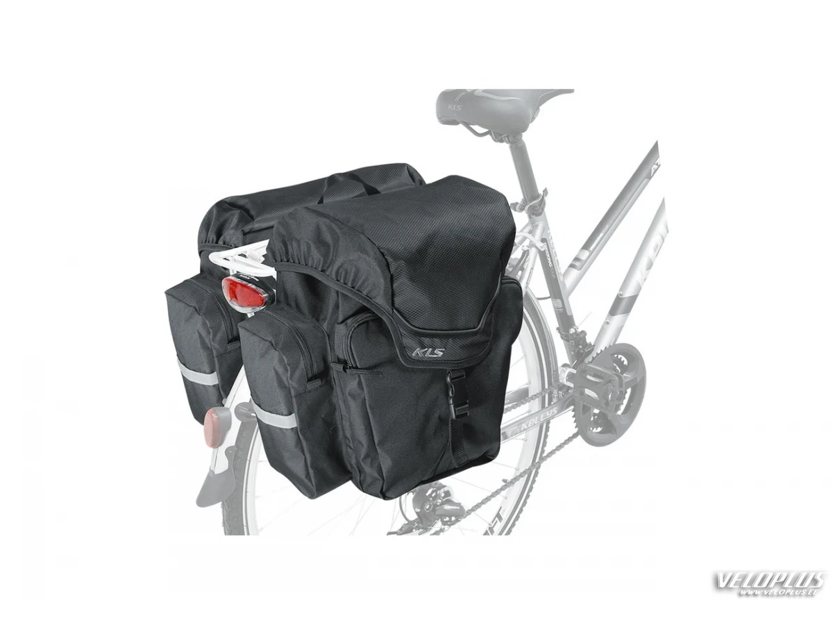 Rear pannier bag KLS Adventure 40 black