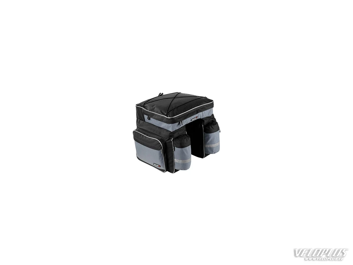 Rear pannier bag Kellys KB-205G black-grey