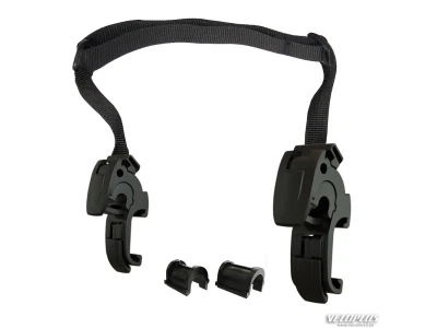 Bike pannier Ortlieb QL2.1 HOOKS WITH HANDLE (ONE HANDLE WITH 2 HOOKS), 16MM WITH INSERTS FOR 8, 10, 12MM