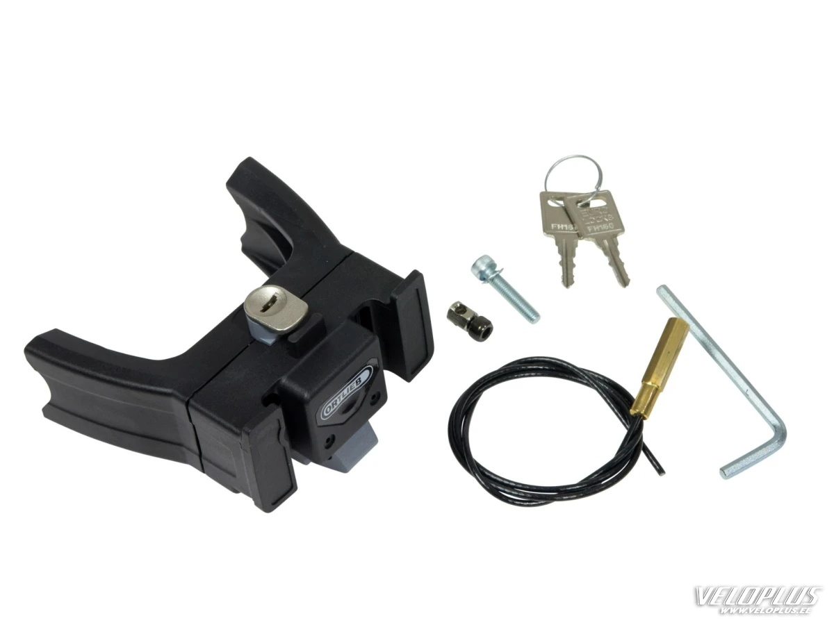 Ortlieb Handlebar Mounting-Set E-Bike with Lock E207