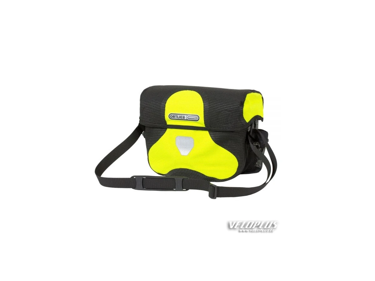 Ortlieb Ultimate6 M High Visibility neon yellow black reflective F3460
