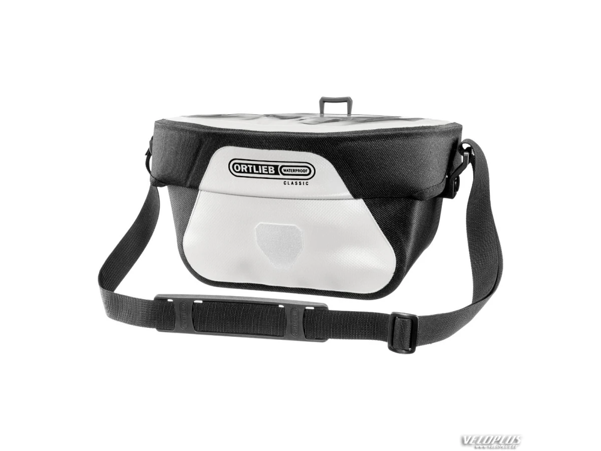 Handlebar bag Ortlieb Ultimate Six Classic 5L white-black F3616