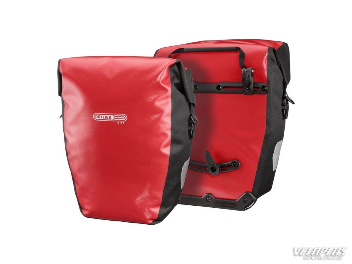 Ortlieb Back-Roller City red/black F5001 (pair)