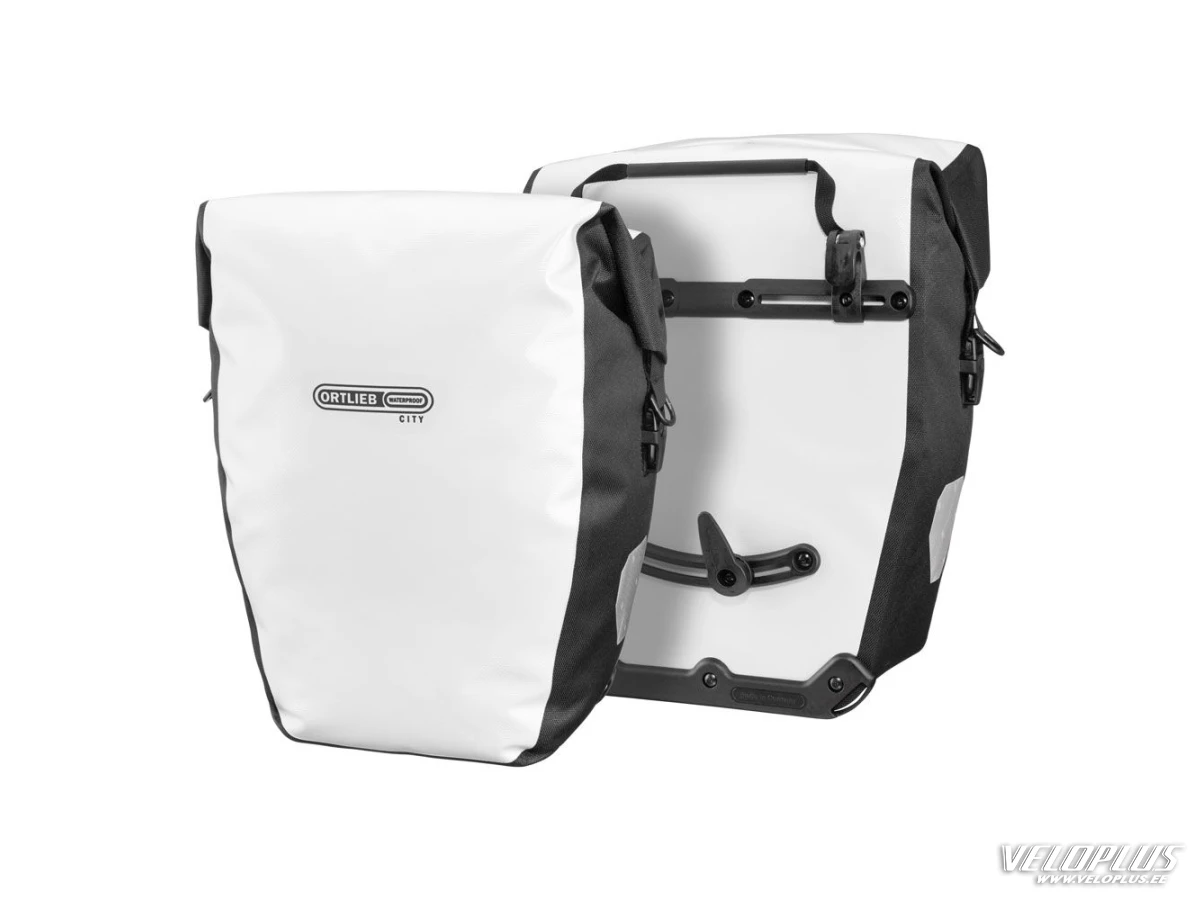 Ortlieb Back-Roller City white/black F5003 (pair)