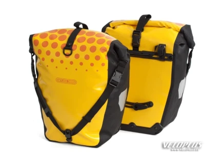 Bike Bag Ortlieb Back-Roller Classic Design Orange Dots (pair)