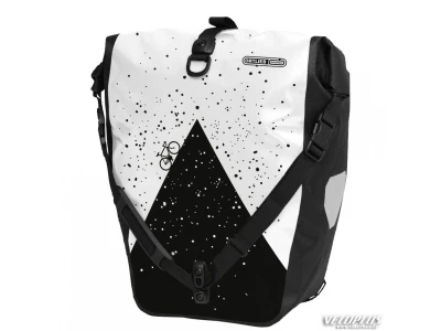 Bike bag Ortlieb Back-Roller Design Uphill wht/blk F5477 (1pc)
