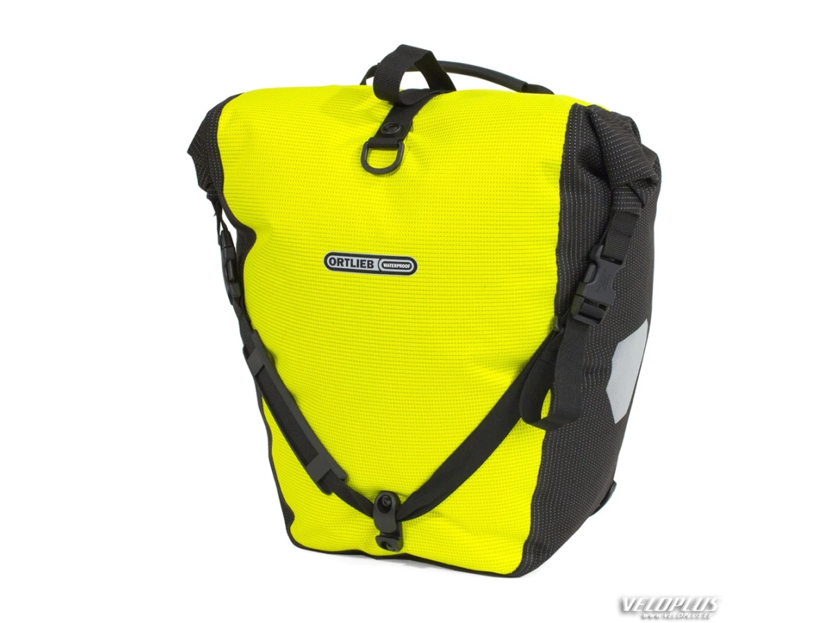 Bike bag Ortlieb Back-Roller High Visibility yellow refl F5504 (1pc)