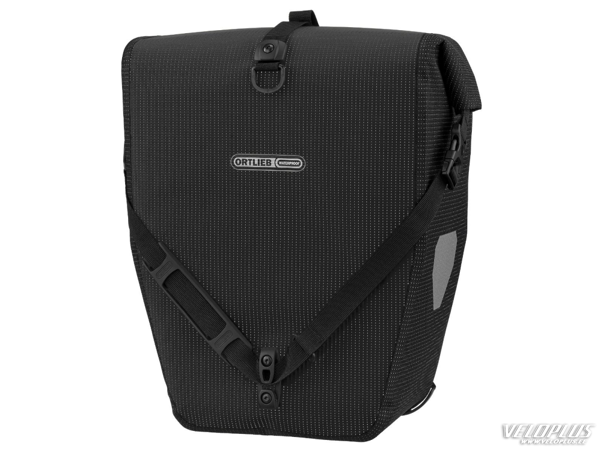 Bike bag Ortlieb Back-Roller High Visibility blk refl F5505 (1pc)