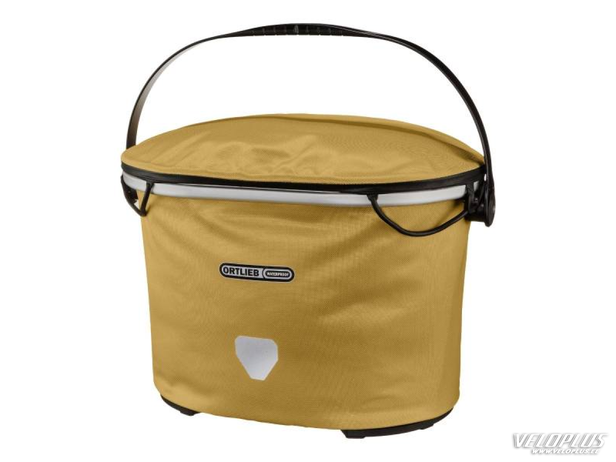 Handlebar bag/front basket ORTLIEB UP-TOWN CITY mustard F79703