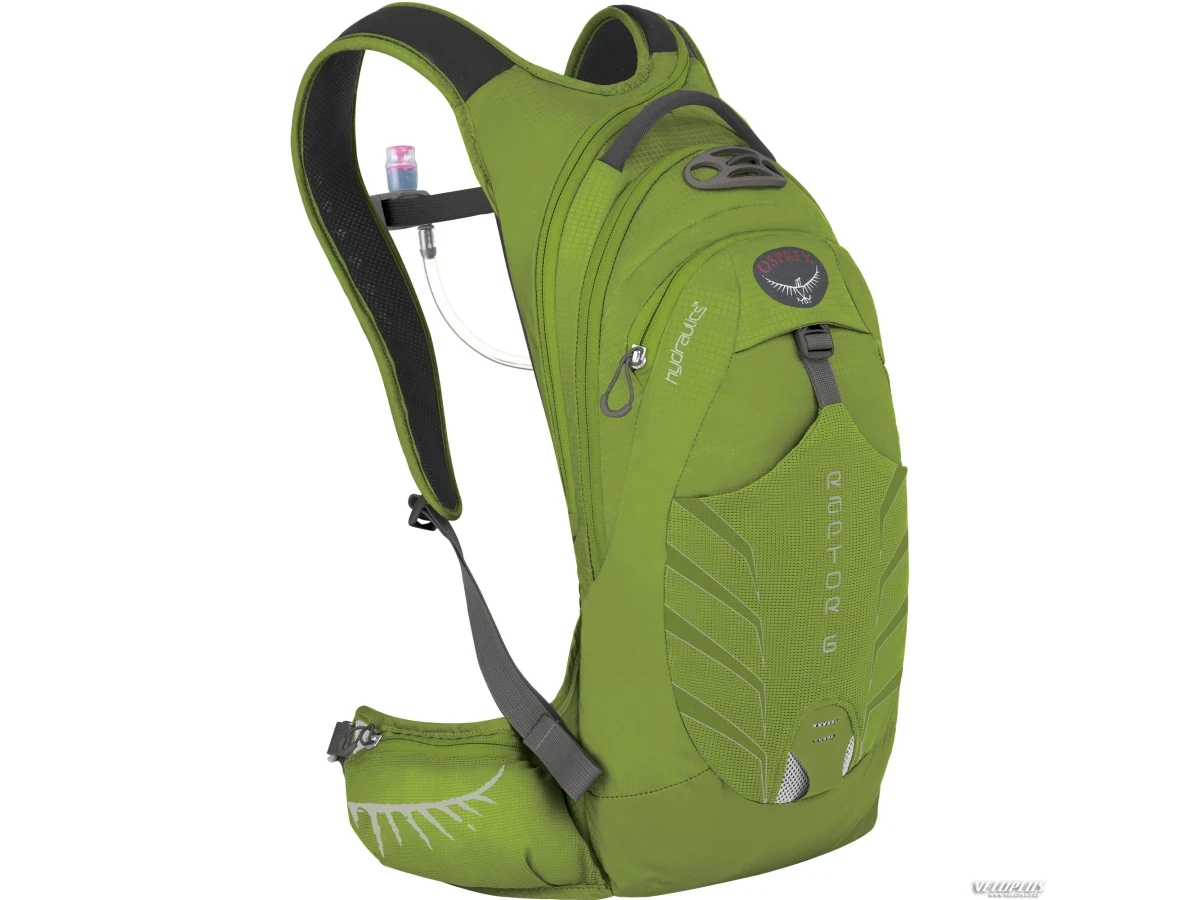 Seljakott Osprey Raptor 6 roheline 3L joogikotiga