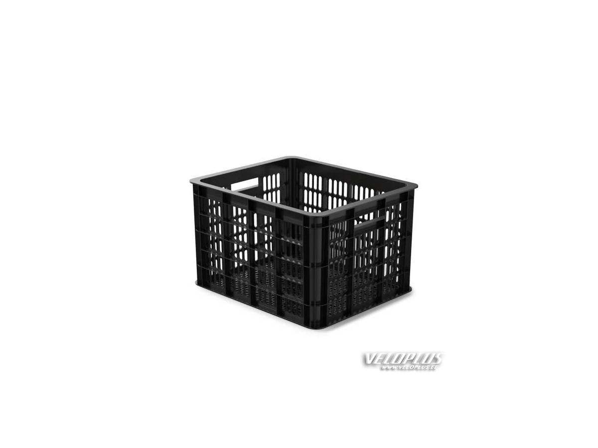 Bike basket BASIL CRATE M 33L black
