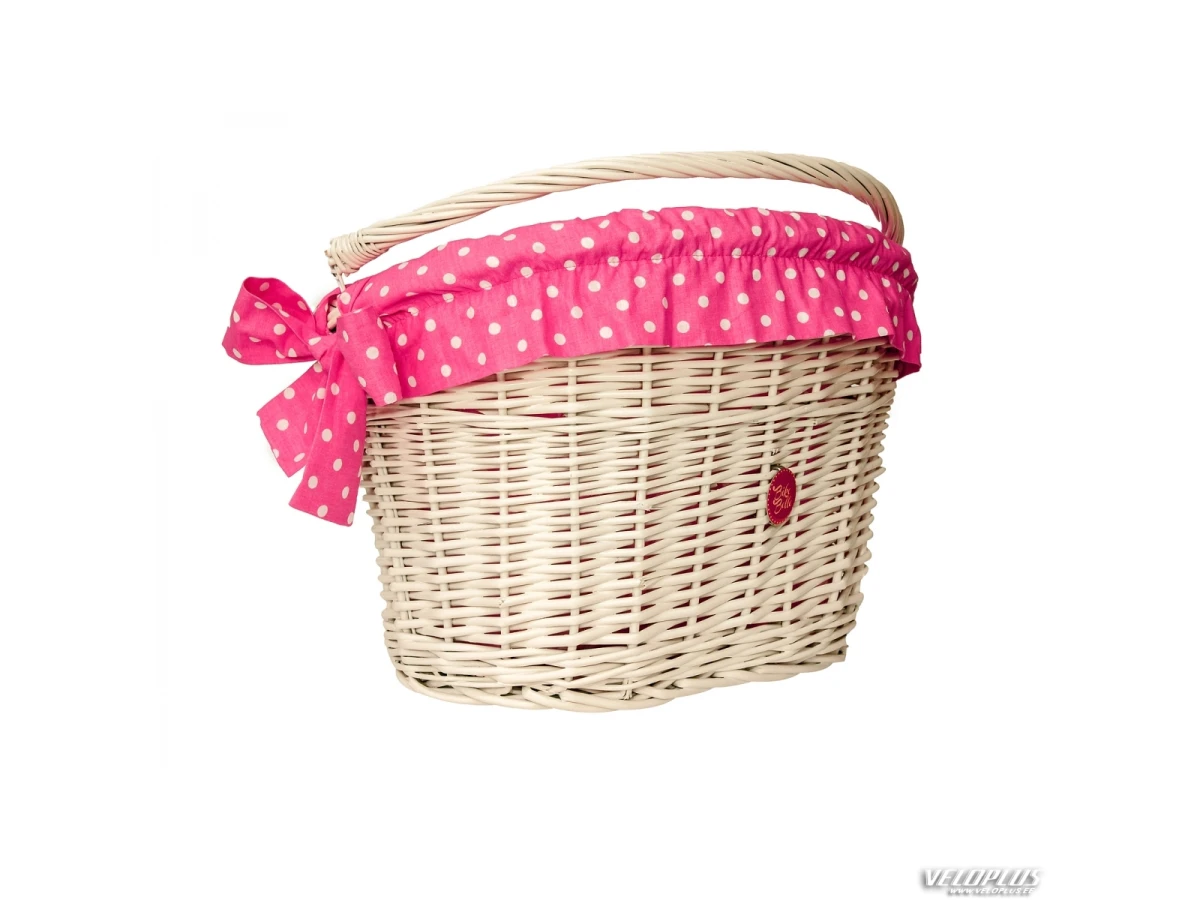 Rattakorvi lina BIKE BELLE POLKA PINK roosa