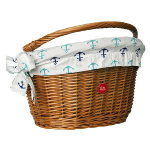 Basket liner BIKE BELLE SAILOR white