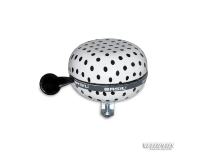 Bell BASIL BIG BELL POLKADOT 80mm white/ black dots