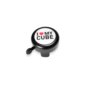 CUBE Bell I LOVE MY CUBE black´n´white´n´red