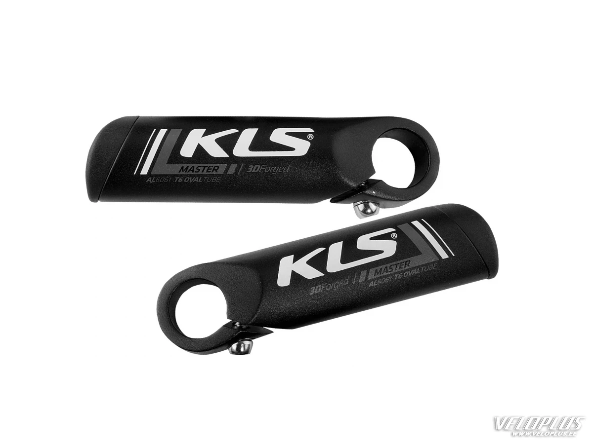 Bar ends KLS MASTER black