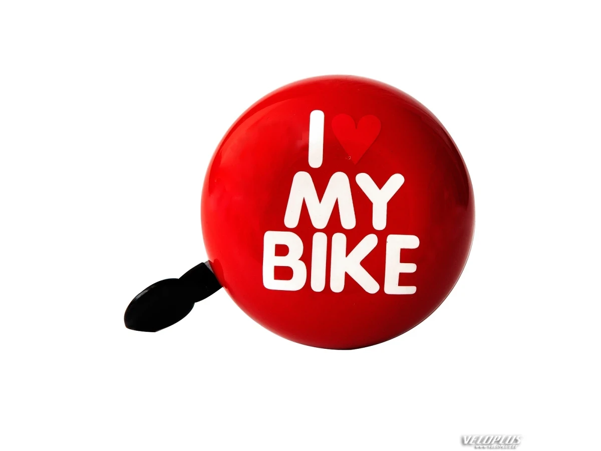 Bike bell I LOVE MY BIKE XXL RED