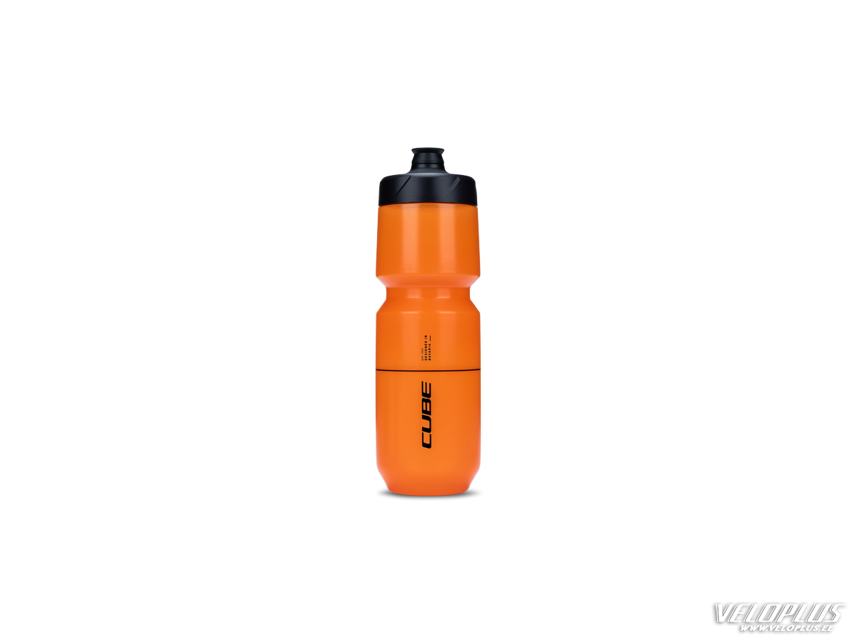 Pudel Cube Flow 750ml oranž