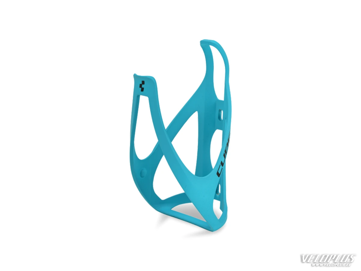 CUBE Bottle Cage HPP matt turquoise´n´black