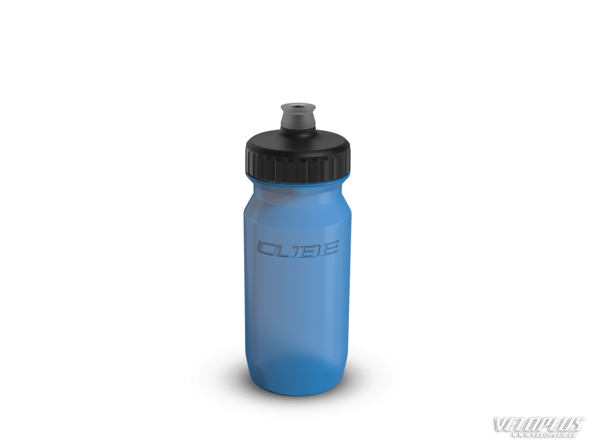 Cube Bottle Feather 0,5L blue