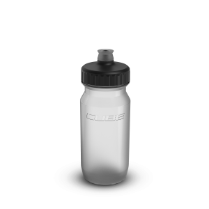 pullo Cube Feather Bottle 0,5L läpinäkyvä