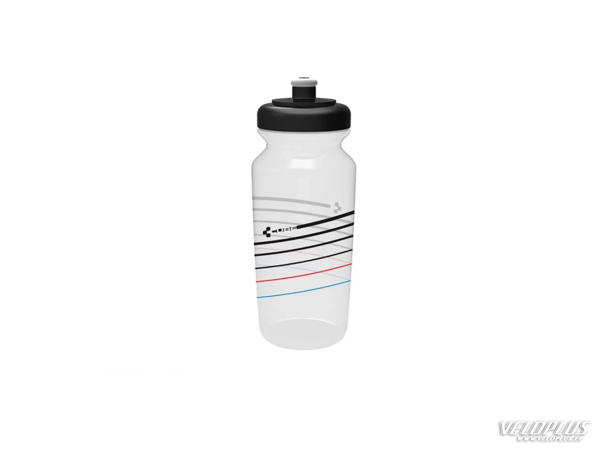 Pudel Cube Action Team läbipaistev 500ml