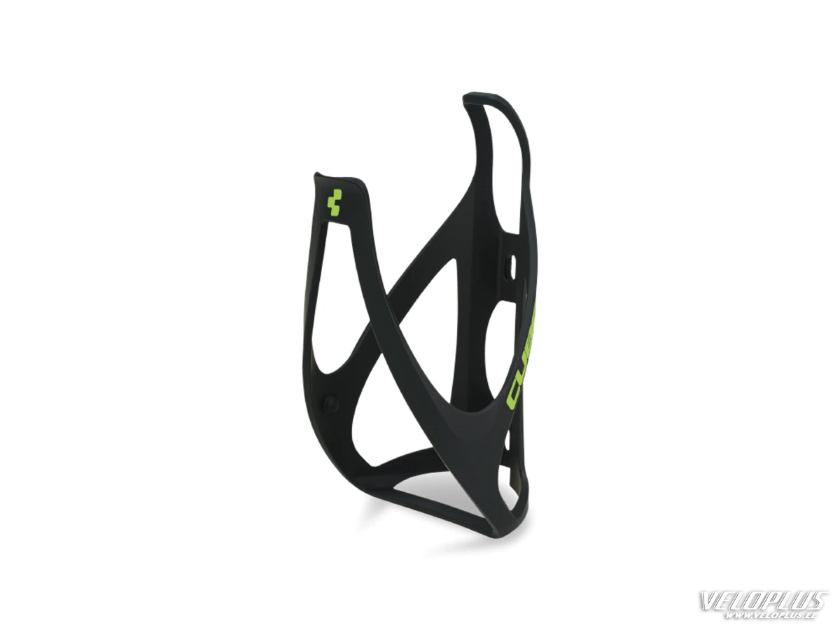 CUBE Bottle Cage HPP matt black´n´classic green