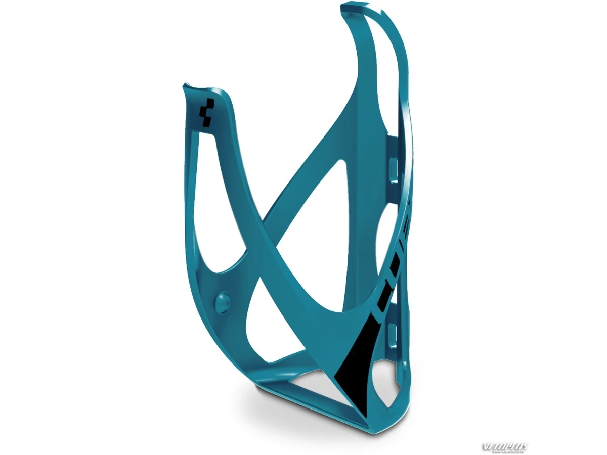 CUBE Bottle Cage HPP matt bluegrey´n´black