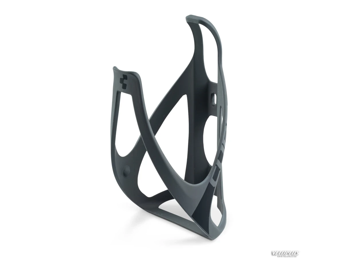 pulloteline Cube Bottle Cage HPP matta harmaa/musta