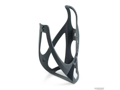 pulloteline Cube Bottle Cage HPP matta harmaa/musta