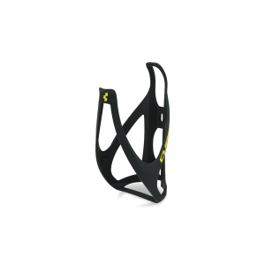 Cube Bottle Cage HPP matt black ´n´yellow