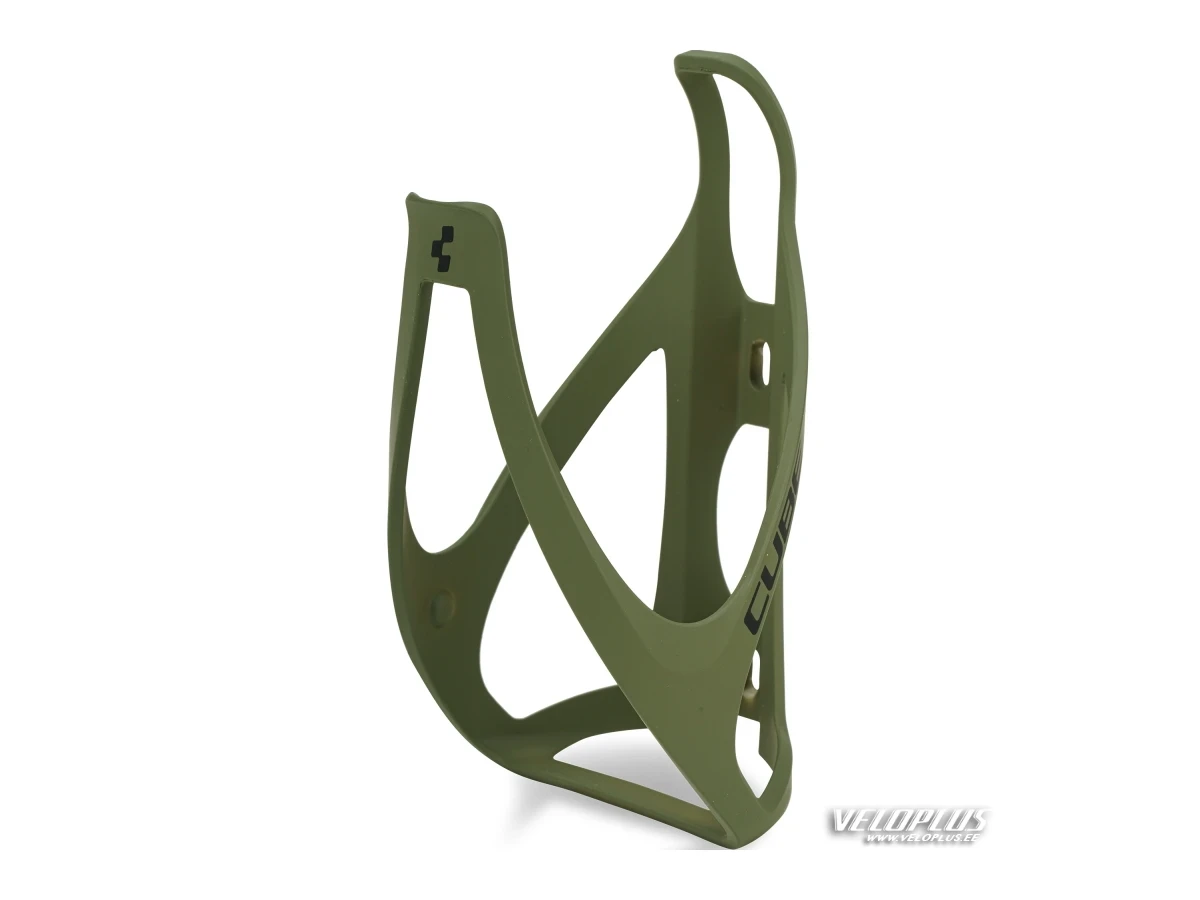 Cube bottle cage HPP matt olive´n´black