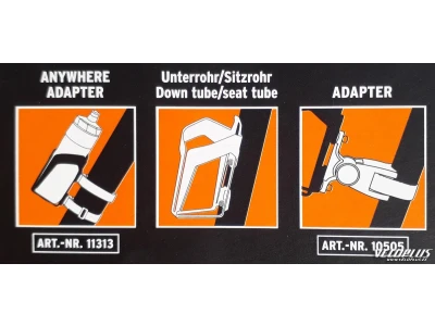 SKS ANYWHERE mount bracket for bottle cages