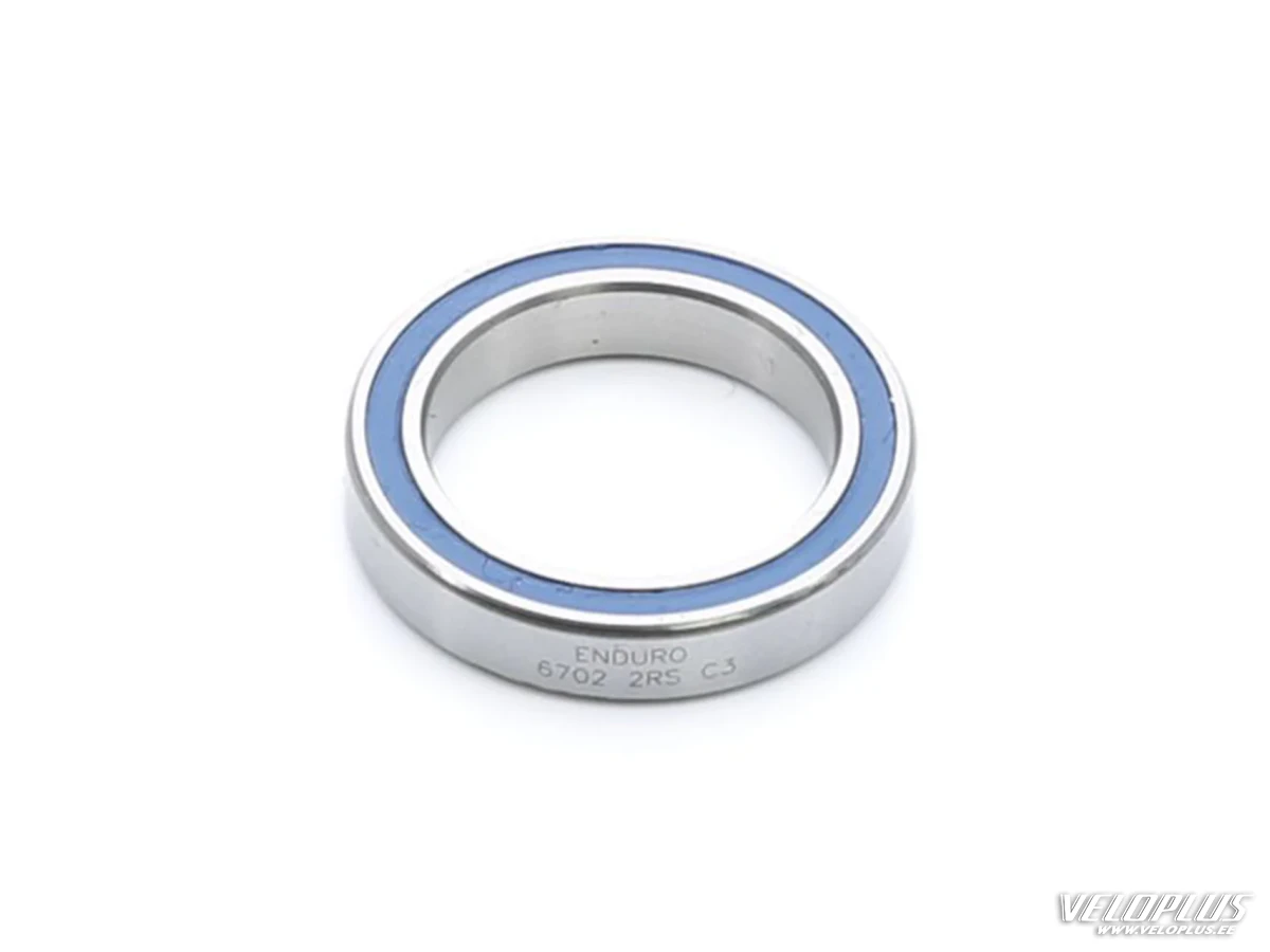 Enduro Bearing 6702 2RS C-3 15x21x4
