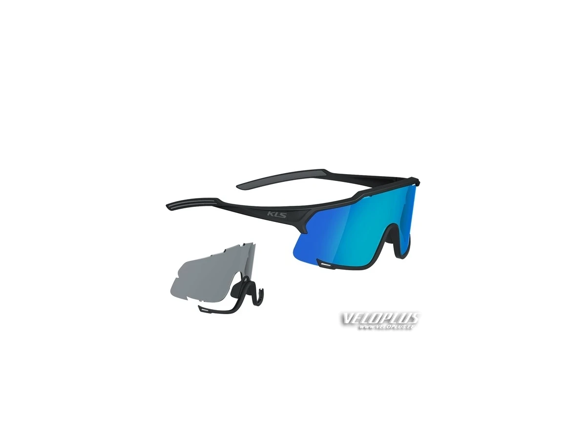 Sunglasses KELLYS DICE, Shiny Black Monochrome