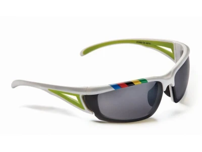 Prillid Merida valge-roheline UCI rainbow