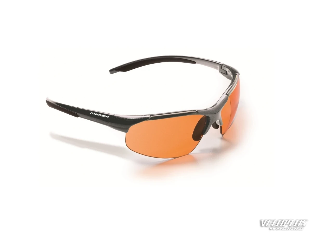 Glasses Merida titanium with orange lenses