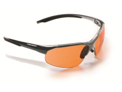 Glasses Merida titanium with orange lenses