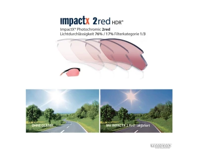 Prillid Rudy Project AGON RACING PRO IMPACTX PHOTOCHROMIC 2RED valge/punane